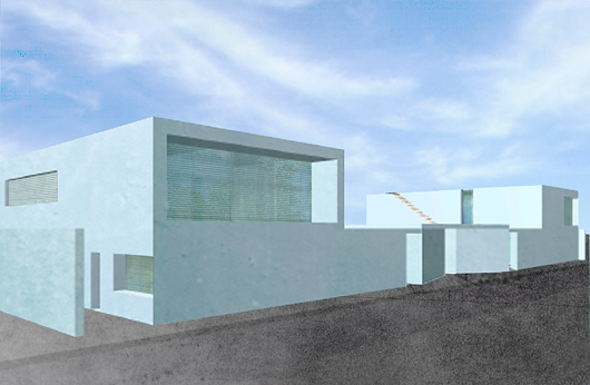 dreifamilienhaus, perspektive suedost