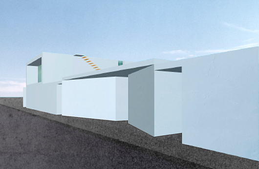 dreifamilienhaus, perspektive suedwest