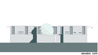 wettbewerb atlantic colleges, ansicht nord