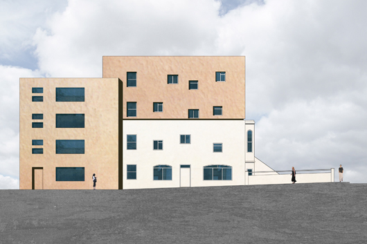 wohnblockergaenzung, ansicht woodberry grove