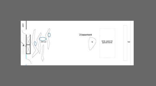 public life, erweiterung, 2.untergeschoss