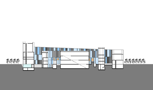 statt schloss - raeume der ruhe in mitte, querschnitt