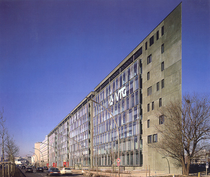 buero und wohnen vtg center hamburg, ansicht spitze buero